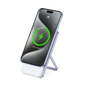 3'ü 1 Arada MagSafe Kablosuz Şarj İstasyonu - iPhone/Apple Watch/AirPods - Beyaz - 4