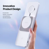 3'ü 1 Arada MagSafe Kablosuz Şarj İstasyonu - iPhone/Apple Watch/AirPods - Beyaz - 8