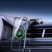 MagSafe Uyumlu Araç İçi Telefon Tutucu - Dashboard - Siyah - 3