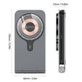3'ü 1 Arada MagSafe Kablosuz Şarj İstasyonu - iPhone/Apple Watch/AirPods - Siyah - 2
