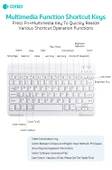 Bluetooth Klavye - Siyah - Evrensel - Akıllı - 6