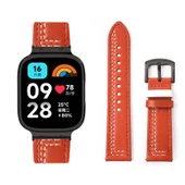 Xiaomi Redmi Watch 3 Active/Lite Uyumlu Deri Kordon - Renk G - 1