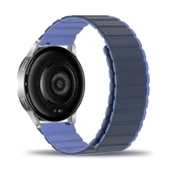 Xiaomi Mi Watch S3 için Manyetik Silikon Saat Kordonu - Mavi - 1