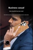 Samsung Galaxy S24 Ultra Standlı Manyetik Deri Kılıf - Siyah - 8