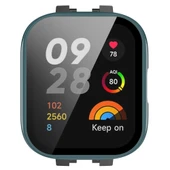 Xiaomi Redmi Watch 3/Mi Watch Lite 3 Darbe Emici İnce Tampon Kılıf - Yeşil - 6