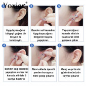 Ultra Şeffaf (Görünmez) Yüz Germe ve İnceltme Bandı - 4