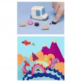 Oyun Hamuru 12 Renk Merdane Kesicili Set Play Doh Oyun Hamuru Seti 12 Renk Merdane Kesici - 4