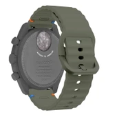 Omega x Swatch MoonSwatch Uyumlu Silikon Saat Kordonu - Yeşil - 1