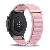 Xiaomi Mi Watch S1/S1 Active/S1 Pro Uyumlu Naylon Kordon - Pembe - 1