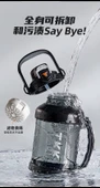 2L Tritan Spor Su Şişesi - Elektro Optik Beyaz - 2