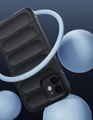 iPhone 14 Pro Max Silikon Kılıf - Kırık Beyaz - Darbeye Dayanıklı - 3