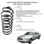 Audi A6 (1994-1997) Uyumlu Standart Yay ST102004R - Arka Helezon Yay Takımı - 2 Adet - 1