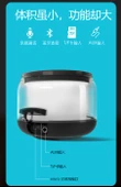 Bluetooth Hoparlör - S17 - HIFI Bas - Taşınabilir - Renkli Işıklı - TF Kart - Siyah - 9