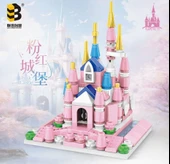 Mini Deniz Feneri Model Oyuncak Yapı Blokları - 6.5x6.5x11.9cm - 2