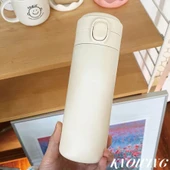 Paslanmaz Çelik Termos - Bezelye Desenli - 300ML - 3