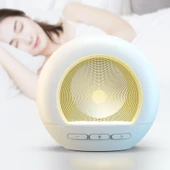 Akıllı Bluetooth Hoparlör ve Alarm - Beyaz - 10
