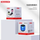 Mini Masaüstü Bluetooth Hoparlör - Siyah - 12