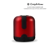 Mini Bluetooth Hoparlör - Taşınabilir - 45x40x40mm - Çin Kırmızısı - 9