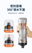 Çift Katmanlı Sporcu Su Bardağı - 710ML - Gezegen Mavi - 3