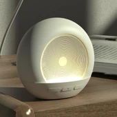 Akıllı Bluetooth Hoparlör ve Alarm - Beyaz - 6