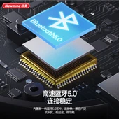 Mini Masaüstü Bluetooth Hoparlör - Mavi - 8