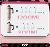 1200ML Termos Bardak - İlkbahar Pembesi - 6