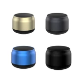 Mini Masaüstü Bluetooth Hoparlör - Siyah - 2