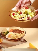 7 Parça Kristal Saklama Kabı Seti (2x 5.5 inç Kase, 3x 7 inç Tabak, 2x 270ml Bardak) - 11