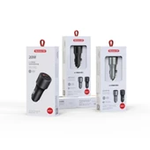 22.5W + PD20W Çift USB Araç Şarj Cihazı - Siyah - 3