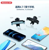 Yerçekimi Bağlantılı Araç Havalandırma Telefon Tutucu - Siyah thumbnail 10