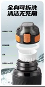 600ML Tritan Spor Su Şişesi - Gri - 2