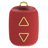 Masaüstü Bluetooth Hoparlör - Kırmızı - Renkli Işıklandırmalı - 1