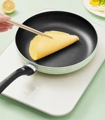 16cm Yapışmaz Sütlük - Lotus Yaprağı Kaplama - 7