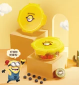 Minions Desenli Isıya Dayanıklı Cam Saklama Kabı Seti - 635mL x 2 thumbnail 7