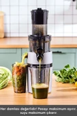Slow Juicer Yavaş Sıkım Katı Meyve Sıkacağı - 4