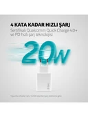 TTEC 2SCS22B ttec SmartCharger PD Type-C 20W Seyahat Hızlı Şarj Aleti Beyaz - 3