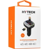 Hytech HY-XCB40 Çift USB 5V 3.1A Rainbow Işıklı Led Ekran TF Kartlı V5.0 Bluetooth Fm Tran - 4