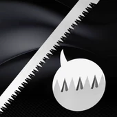 BUFFER® Mini Tavuk Kuyruk Testere,Keskin Kesici Kıl Testere thumbnail 5