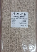 Dantel Polyester Sanal Tül Bant Cappucino 14,30 Metre En 6 cm ON-1538-C - 1