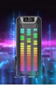 Gts-1852 Taşınabilir Rgb Ledli Bluetooth Hoparlör Usb-tf Siyah - 3