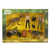 43111 Crazoo Dinozor Figürlü Oyun Seti -sunman - 1