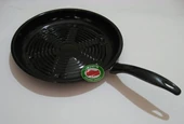 Saplı Profesyonel Emaye Közleme Tavası (kestanematik) - 3