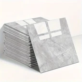 Gri Mermer Desen Du Sticker (30*30) - 1