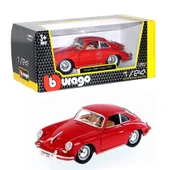 22079 1:24 Porsche 356b Coupe 1961 Araba - 1