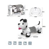 Gl-777-603 Uzaktan Kumandalı Işıklı Ve Sesli Sevimli Akıllı Köpek -vardem Oyuncak - 1