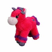 1511 Unicorn Renkli Peluş At 28 Cm - 3