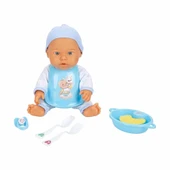 030021 Sunman, Bebelou Yemek Zamanı Sesli Bebek Seti 35 Cm / +3 Yaş - 3