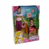 Wg-115162 Kutulu 29cm Atlı Kızı Ve Anne Bebek - Vardem Oyuncak - 1