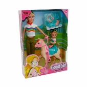 Wg-115162 Kutulu 29cm Atlı Kızı Ve Anne Bebek - Vardem Oyuncak - 2