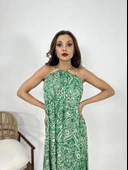 Lucky Life Kadın 9 ELBİSE-YEŞİL thumbnail 4